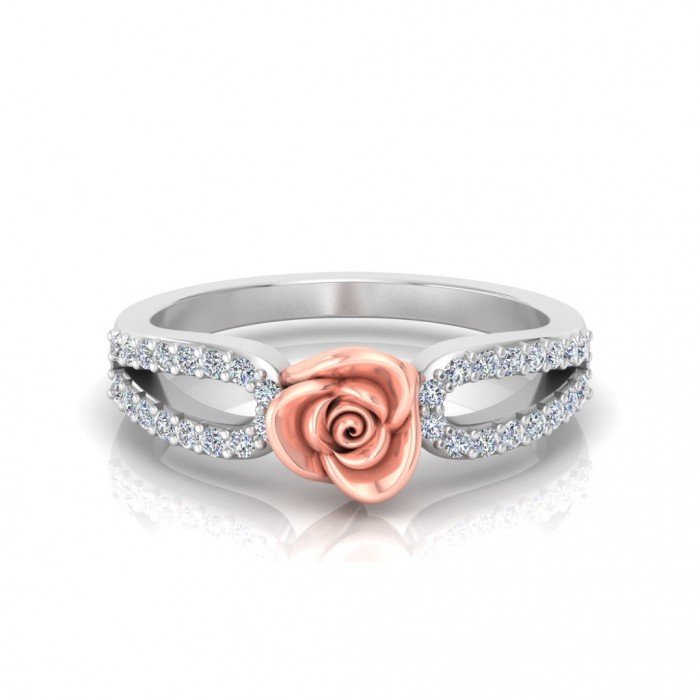 Single Rose Ring