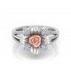 Twisted Flower Rose Ring