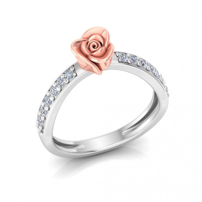 Single Rose Gold Ring