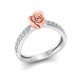 Single Rose Gold Ring