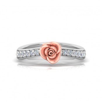 Single Rose Gold Ring