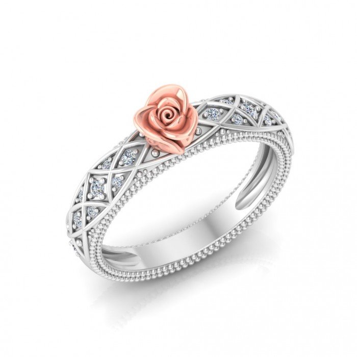 Pink Rose Ring