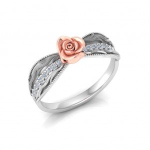 Twisted Rose Ring