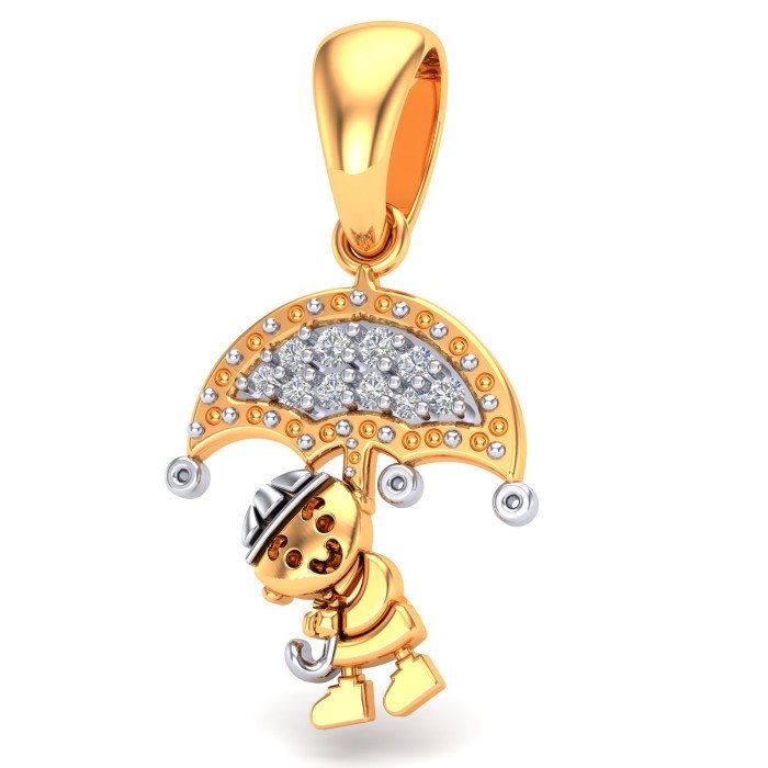 Baby Pendant Gold