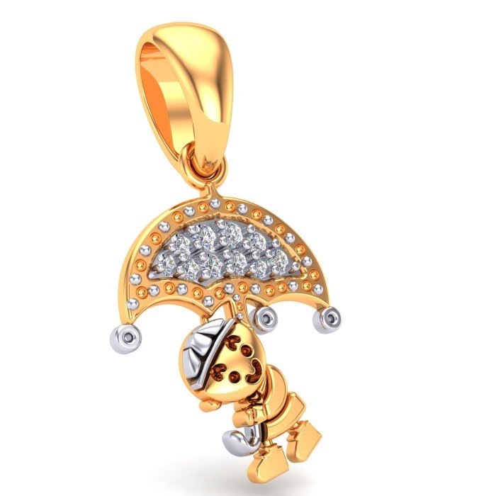 Baby Pendant Gold