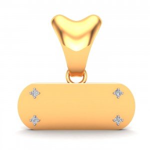 Plan Gold Pendant