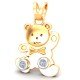 Teddy Kids Gold Pendant