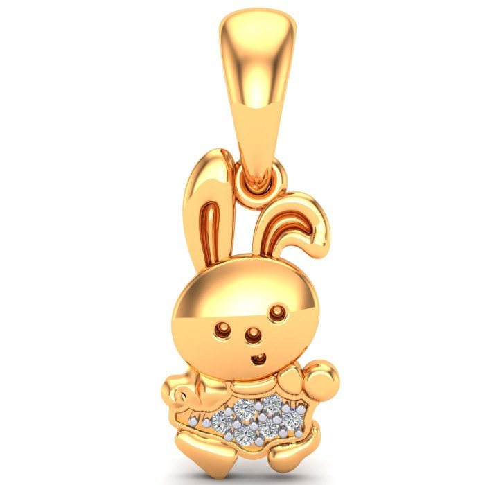 Blossom Kids Gold Pendant