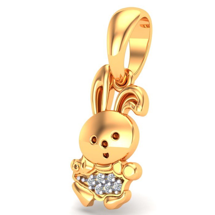 Blossom Kids Gold Pendant