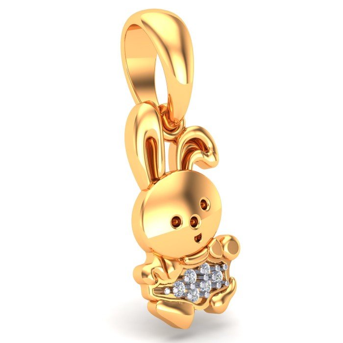 Blossom Kids Gold Pendant