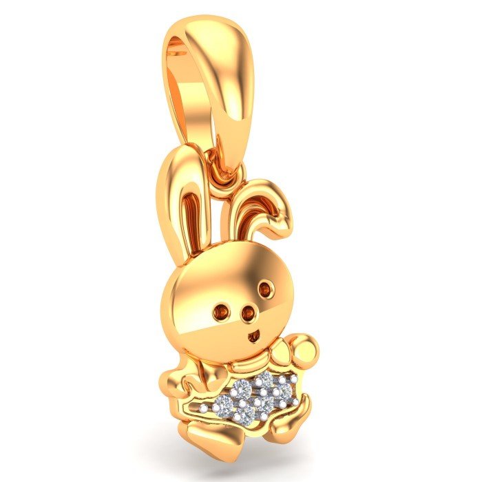 Blossom Kids Gold Pendant