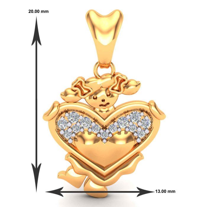 Women Heart Pendant