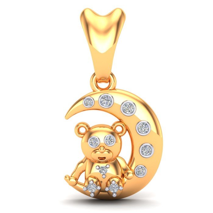 Kids Beer Gold Pendant