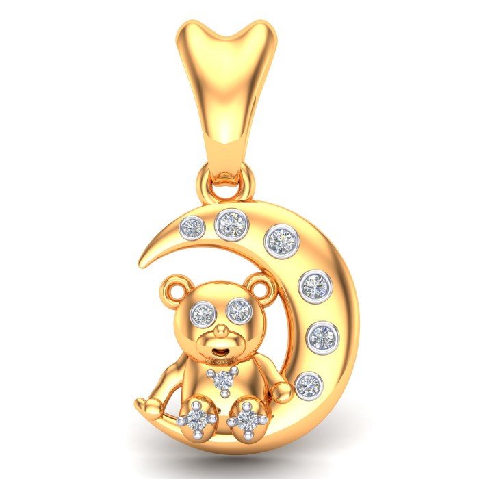 Kids Beer Gold Pendant