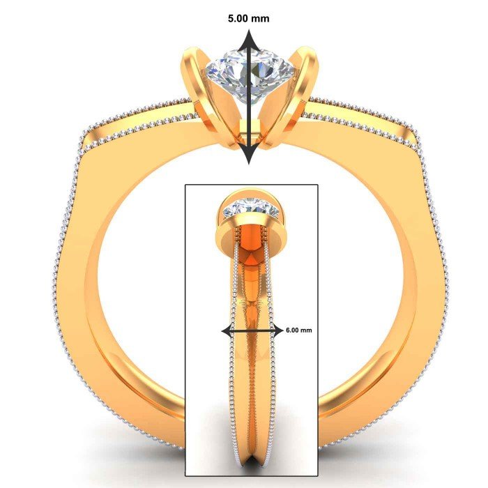 Men Solitaire Ring