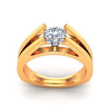 Solitaire Ring For Men