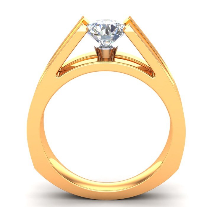 Solitaire Ring For Men