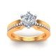 King of Diamond Solitaire Ring