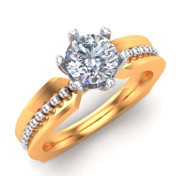 King of Diamond Solitaire Ring