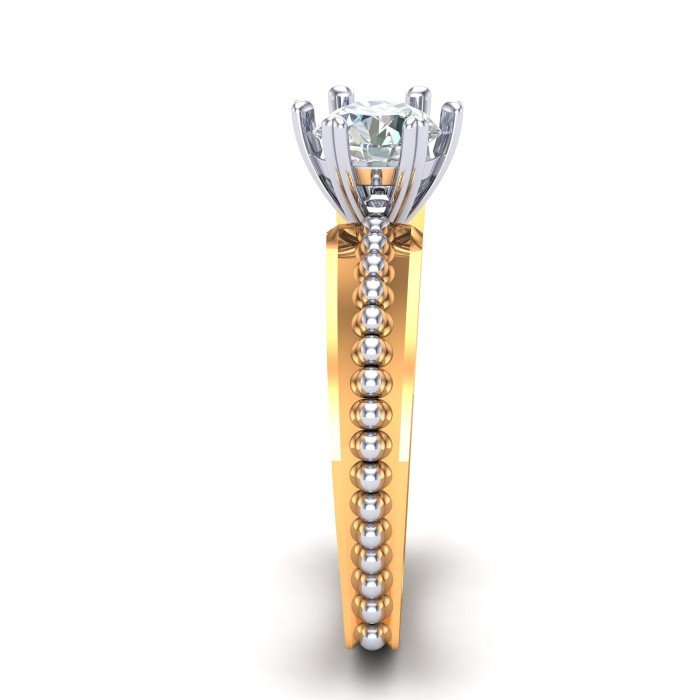 King of Diamond Solitaire Ring