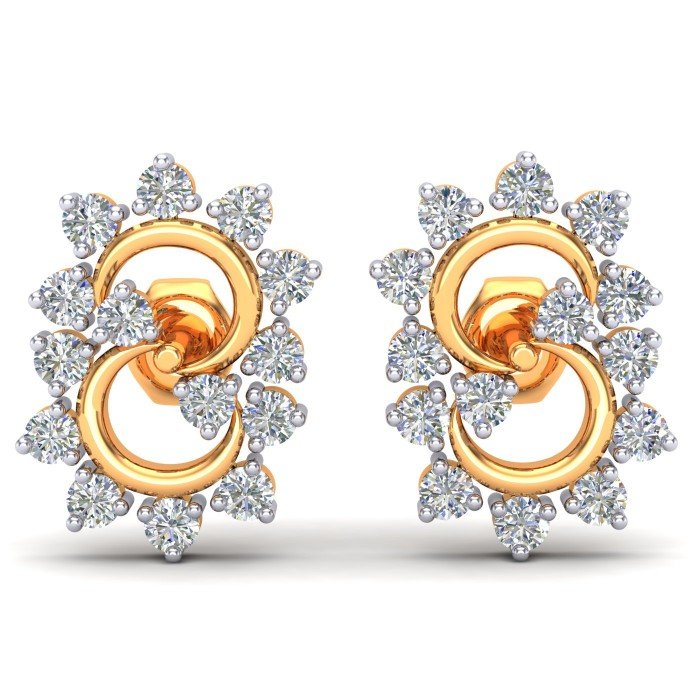 Classic American Diamond Stud Earring