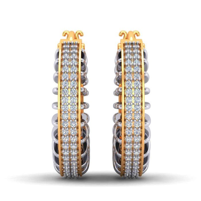 Stylish Wedding Hoop Earring