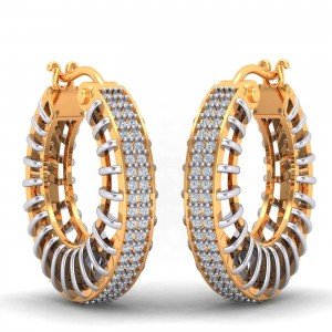 Stylish Wedding Hoop Earring