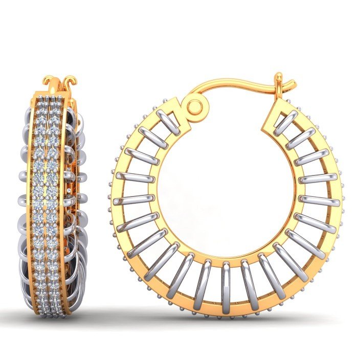 Stylish Wedding Hoop Earring