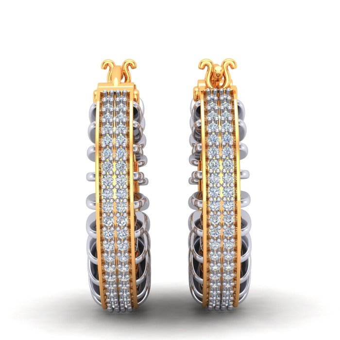 Stylish Wedding Hoop Earring