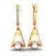 Pearl Hoop Earring