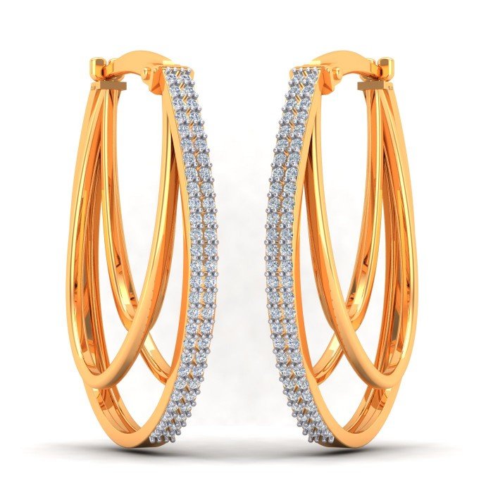 Sparkle Hoop Earrings