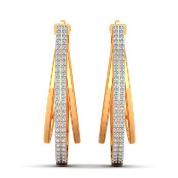 Sparkle Hoop Earrings