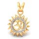 Om Surya Gold Pendant