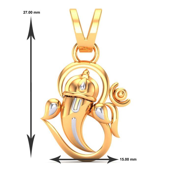 Om Ganesh Ji Locket