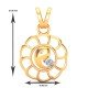 Ganesh Ji Locket Gold
