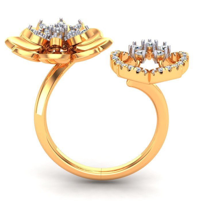 Bridal Cocktail Ring in Gold