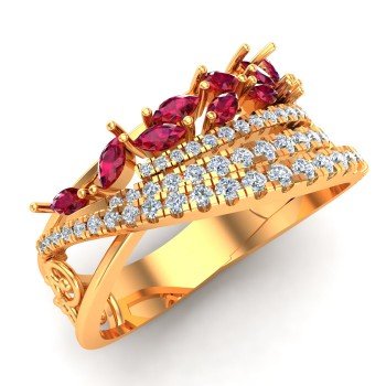 Band Ruby Ring