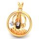 Tirupati Balaji Gold Pendant