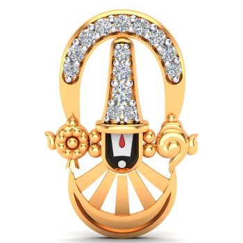 Tirupati Balaji Gold Locket