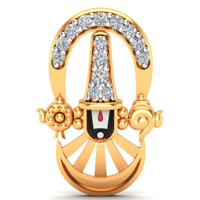 Tirupati Balaji Gold Locket