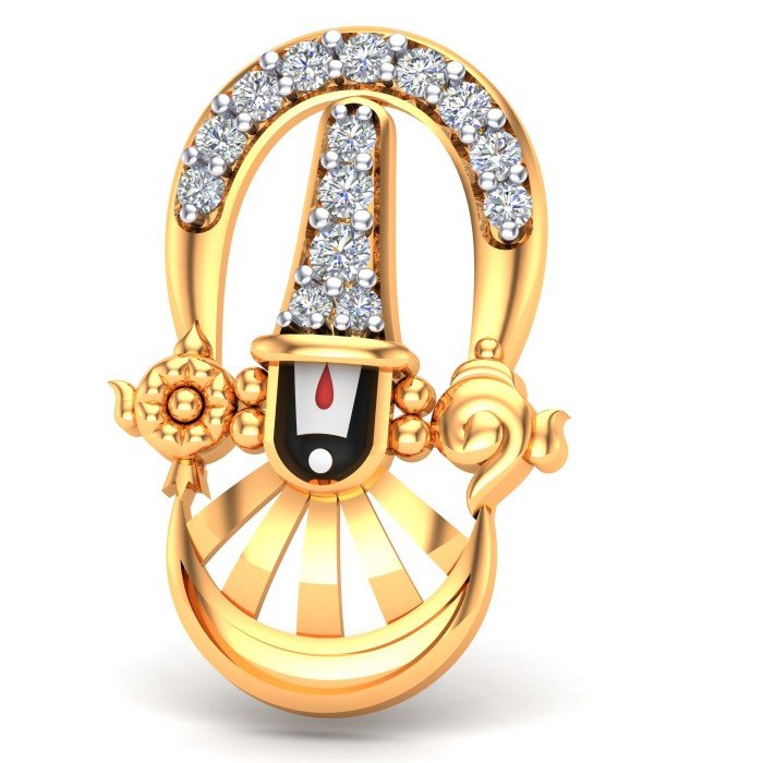 Tirupati Balaji Gold Locket