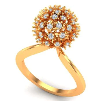 Buy quality Scarlet Diamond Cocktail Ring in Pune