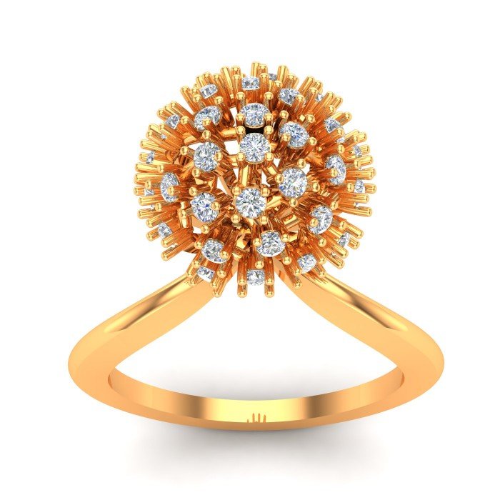 Globe Gold Ring