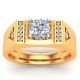 Solitaire Gents Ring