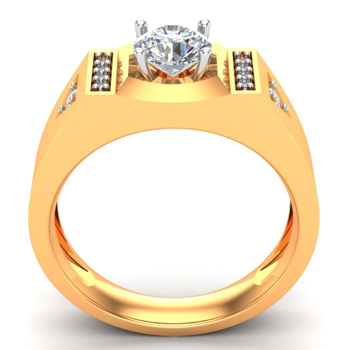 Solitaire Gents Ring