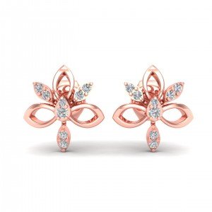 Rose Gold Earring