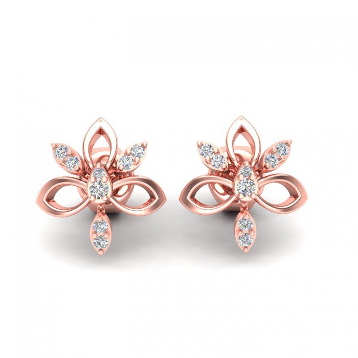 Rose Gold Earring