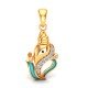 Ganapati Bappa Gold Pendant