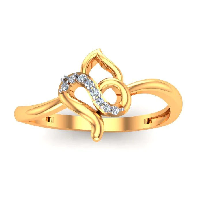 Diamond Wedding Ring / Diamond Engagement Ring / Diamond Solitaire Ring /  Solitaire Diamond 4 Prongs Ring / Thin Diamond Ring / Gift for her