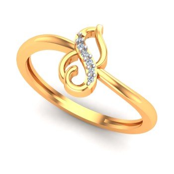 Valentine Gold Ring